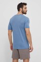 Îmbrăcăminte Fjallraven tricou de lana Abisko Wool Logo F86977.543 albastru