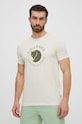 Fjallraven t-shirt Fjällräven Fox beżowy F87052.113