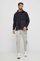 Вовняна футболка Fjallraven Abisko Wool F87193.550 чорний SS24