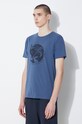 Fjallraven t-shirt in cotone Arctic Fox T-shirt blu F87220.534