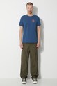Футболка Fjallraven 1960 Logo T-shirt F87313.534 голубой SS24