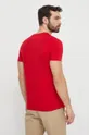 Bombažna kratka majica Tommy Hilfiger rdeča