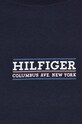 Бавовняна футболка Tommy Hilfiger MW0MW34387 темно-синій