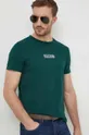 zelená Bavlnené tričko Tommy Hilfiger Pánsky