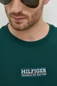 zöld Tommy Hilfiger pamut póló