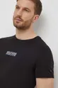 czarny Tommy Hilfiger t-shirt bawełniany