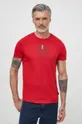 красный Хлопковая футболка Tommy Hilfiger Мужской