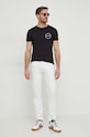 Tommy Hilfiger t-shirt bawełniany MW0MW34390 czarny SS24