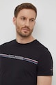 Bavlnené tričko Tommy Hilfiger čierna MW0MW34428