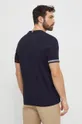 Βαμβακερό μπλουζάκι Tommy Hilfiger σκούρο μπλε