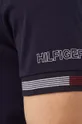 granatowy Tommy Hilfiger t-shirt bawełniany