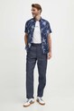 Tommy Hilfiger tricou din bumbac MW0MW34435 bej SS24