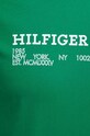 Tommy Hilfiger t-shirt bawełniany MW0MW34435 zielony