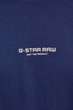 Βαμβακερό μπλουζάκι G-Star D24780.C336 μπλε