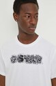 G-Star t-shirt bawełniany biały D24363.C506
