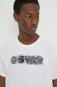bela Bombažna kratka majica G-Star Raw