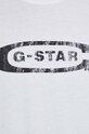 G-Star tricou din bumbac D24365.336 alb