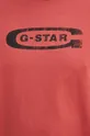 rózsaszín G-Star Raw pamut póló