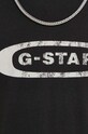 G-Star tricou din bumbac D24365.336 negru