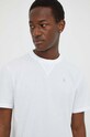 G-Star tricou din bumbac alb D24449.336