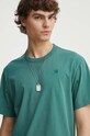G-Star tricou din bumbac verde D24449.336