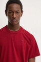 Îmbrăcăminte G-Star tricou din bumbac D24449.336 burgundia