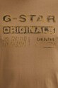 G-Star t-shirt bawełniany D24420.336 brązowy