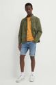 Pamučna majica G-Star Raw D24424.C372 narančasta SS24