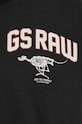 G-Star t-shirt bawełniany D24424.C372 czarny