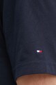 Бавовняна футболка Tommy Hilfiger MW0MW34373 темно-синій