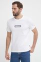 Tommy Hilfiger t-shirt bawełniany MW0MW34429 beżowy SS24
