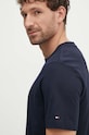 Tommy Hilfiger t-shirt bawełniany granatowy MW0MW34429