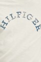 Бавовняна футболка Tommy Hilfiger MW0MW34432 бежевий