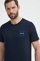 Tommy Hilfiger t-shirt bawełniany regular granatowy MW0MW34436