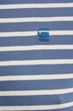 G-Star t-shirt bawełniany D24445.C339 granatowy