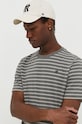 G-Star t-shirt bawełniany D24445.C339 szary