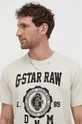 beżowy G-Star Raw t-shirt