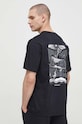 Odzież Columbia t-shirt bawełniany Black Butte 2071701 czarny