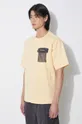 giallo Columbia t-shirt in cotone Painted Peak
