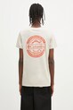 Odzież Columbia t-shirt bawełniany Rapid Ridge 1934824. beżowy