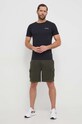 Columbia t-shirt bawełniany Rapid Ridge 1934824. czarny SS25