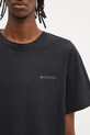 Columbia cotton t-shirt Rapid Ridge black 1934824.