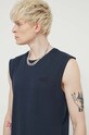 Odzież Superdry t-shirt bawełniany M6010820A.98T granatowy