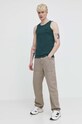 Bavlněné tričko Superdry M6010819A.R6T zelená SS24