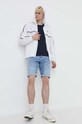 Хлопковая футболка Superdry M6010819A.98T тёмно-синий SS24