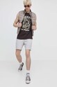 Superdry t-shirt bawełniany M6010817A.AWF szary SS24
