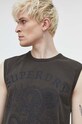 Бавовняна футболка Superdry зелений M6010817A.06A