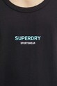 Superdry t-shirt bawełniany M6010802A.02A czarny