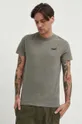 Superdry t-shirt in cotone verde