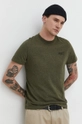 verde Superdry t-shirt in cotone